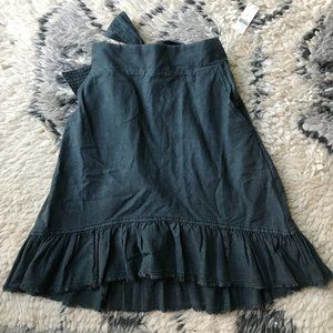 Cute midi jean skirt